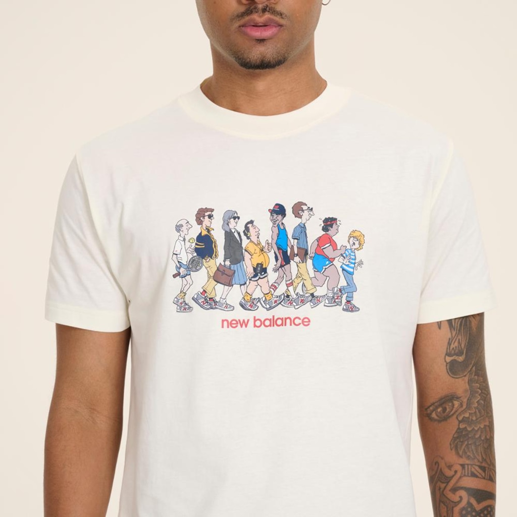 Imagem 4 do produto Camiseta New Balance Archive Walk - Masculina
