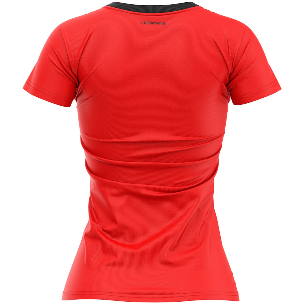 Imagem 3 do produto Kit Flamengo Oficial Braziline Baby Look Shout + Baby Look Approval - Feminino