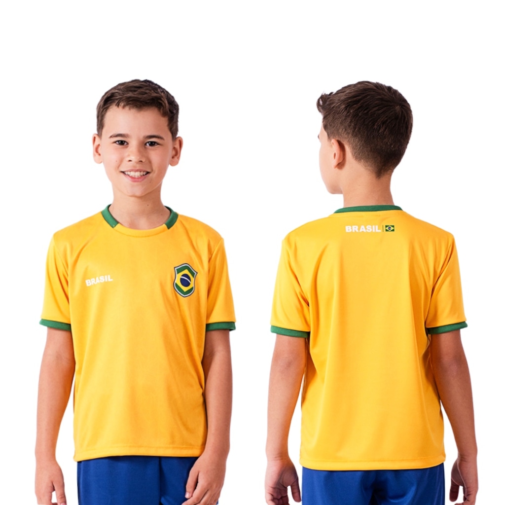 Imagem 2 do produto Camisa Braziline Brasil Ipê - Infantil