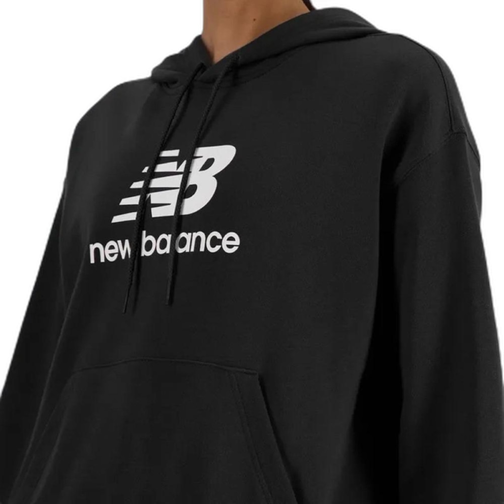 Imagem 4 do produto Blusão de Moletom com Capuz New Balance Essentials - Feminina
