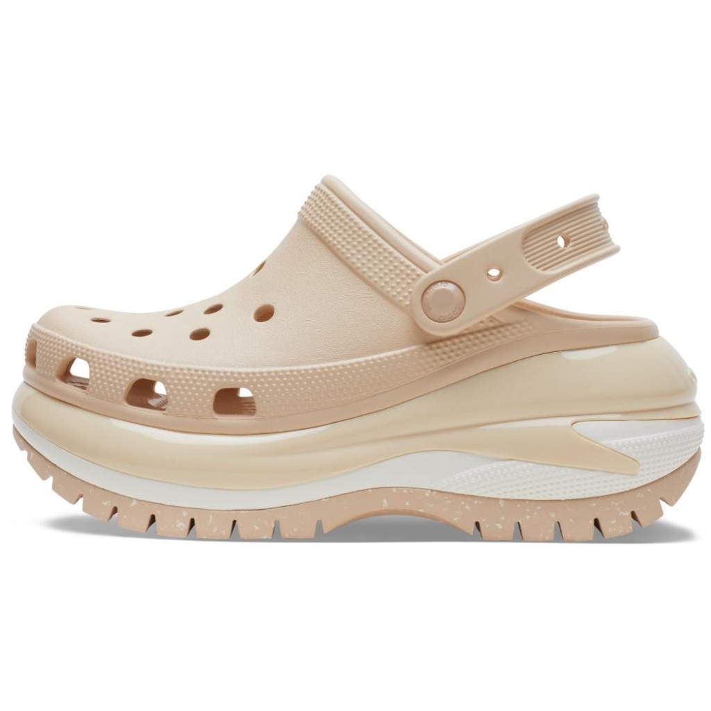 Imagem 3 do produto Sandália crocs classic mega crush clog shitake - Feminino