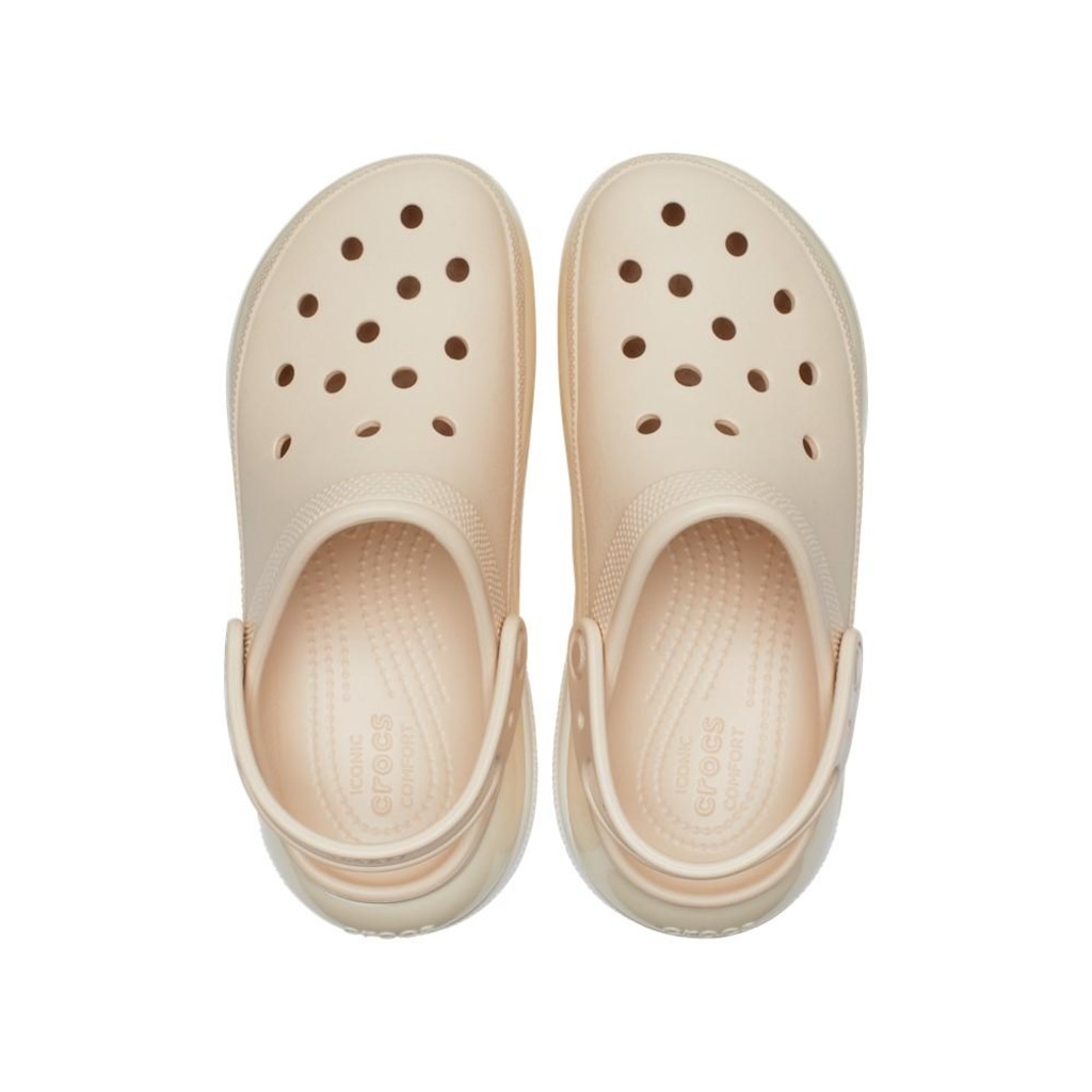 Imagem 5 do produto Sandália crocs classic mega crush clog shitake - Feminino