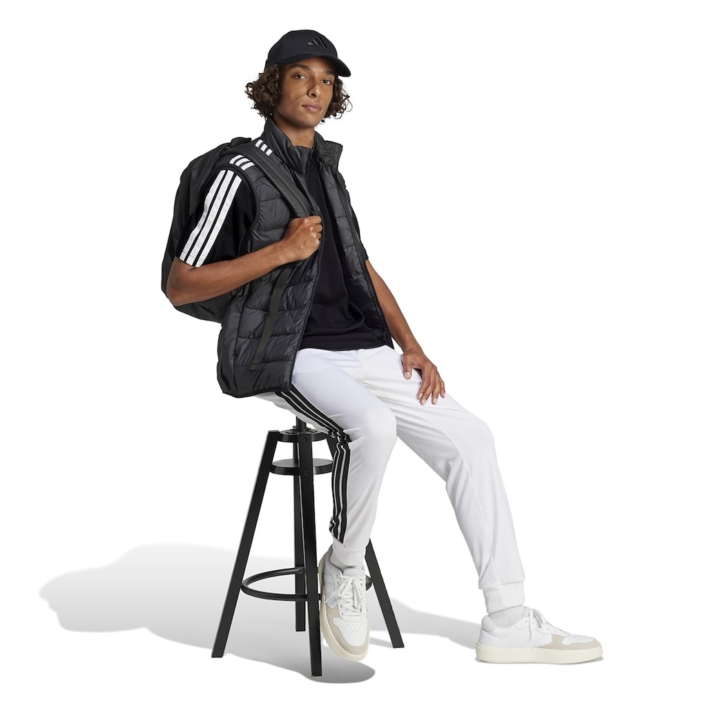 Imagem 3 do produto Camiseta adidas Malha Simples Essentials Três Listras - Masculina