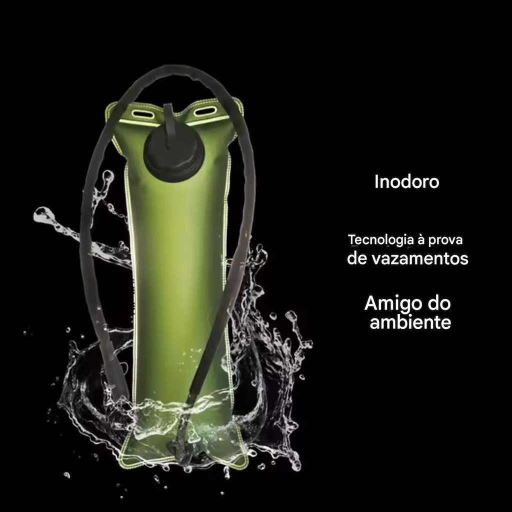 Imagem 5 do produto Bolsa de Hidratação Gold Sports Para Prática Esportiva - 2,5 litros