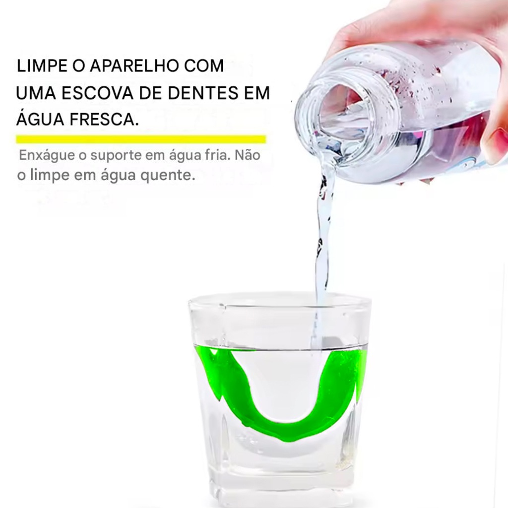 Imagem 3 do produto Protetor Bucal Gold Sports Slim Fit em EVA