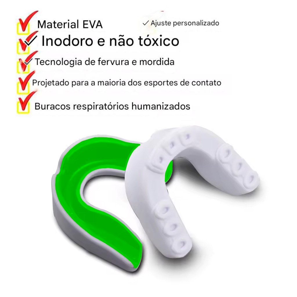Imagem 4 do produto Protetor Bucal Gold Sports Slim Fit em EVA