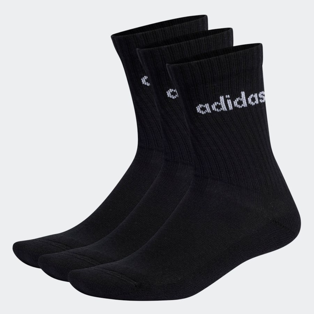 Imagem 2 do produto Kit Meias Linear Crew Cushioned com 3 Pares - Adulto