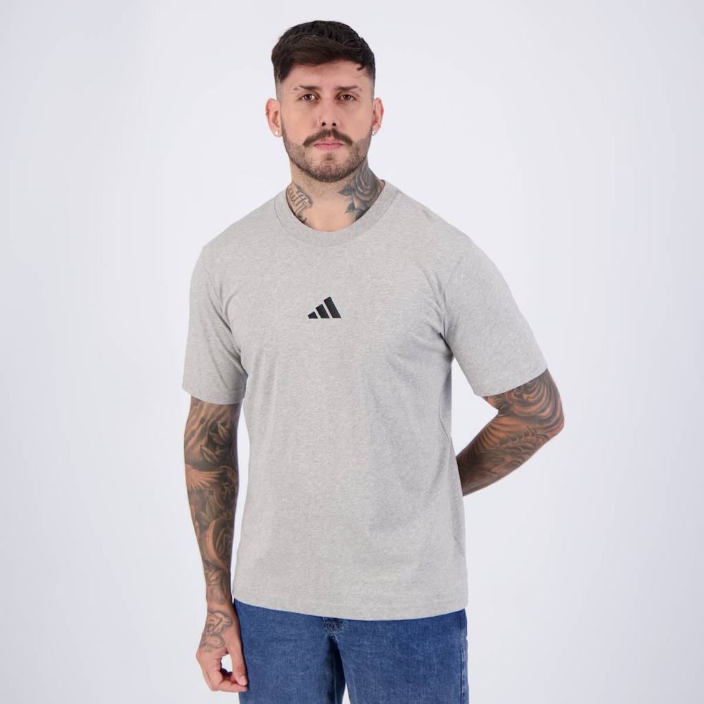 Imagem 3 do produto Camiseta adidas Small Logo - Masculina