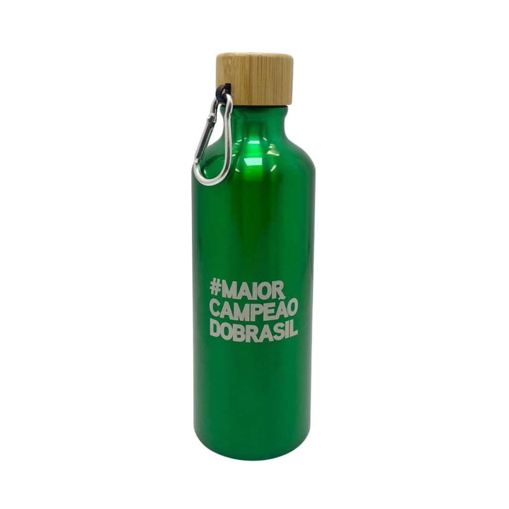 Imagem 2 do produto Garrafa Cebola Palmeiras Maior Campeão do Brasil de - 500 ml
