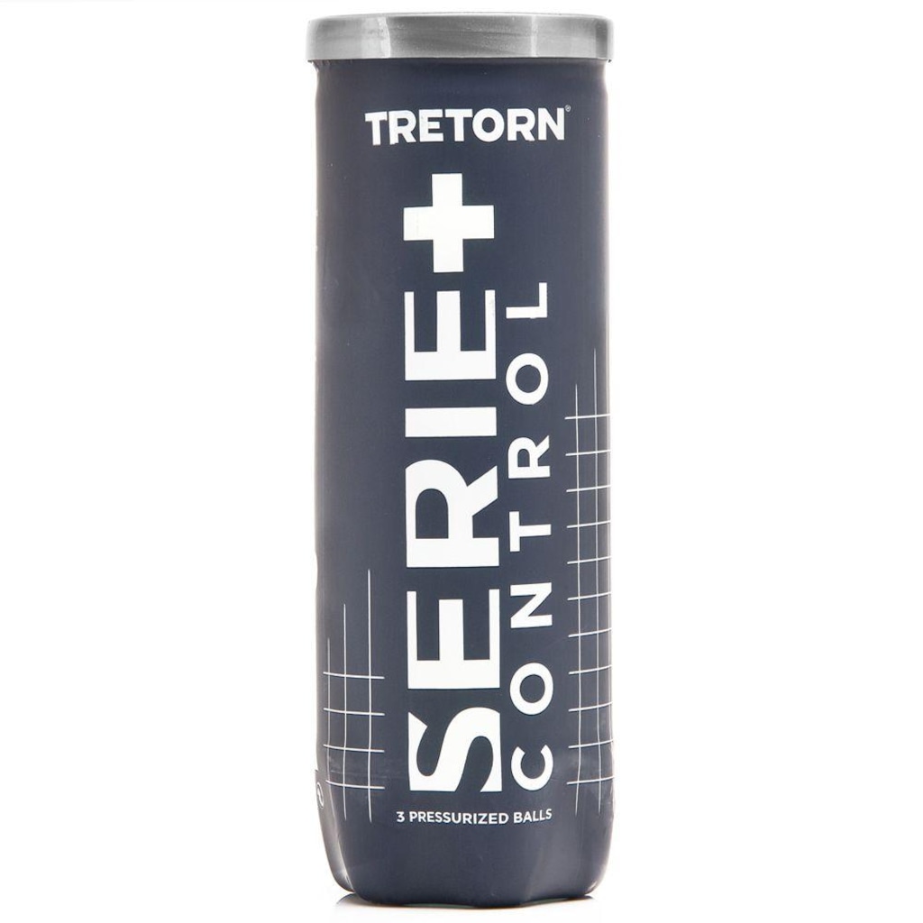 Imagem 2 do produto Bola de Tênis Tretorn Serie+ Control - Tubo com 3 Unidades