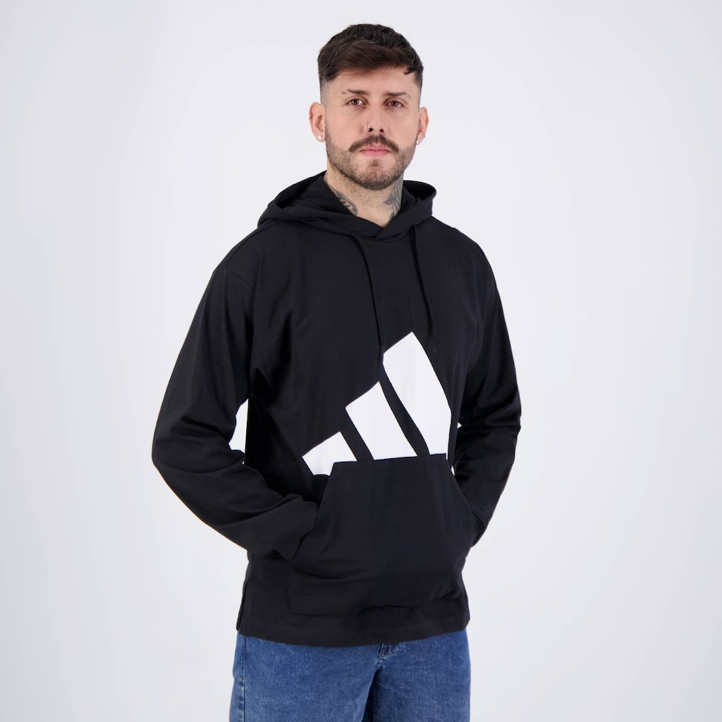 Imagem 2 do produto Moletom Adidas Big Logo com Capuz - Masculino