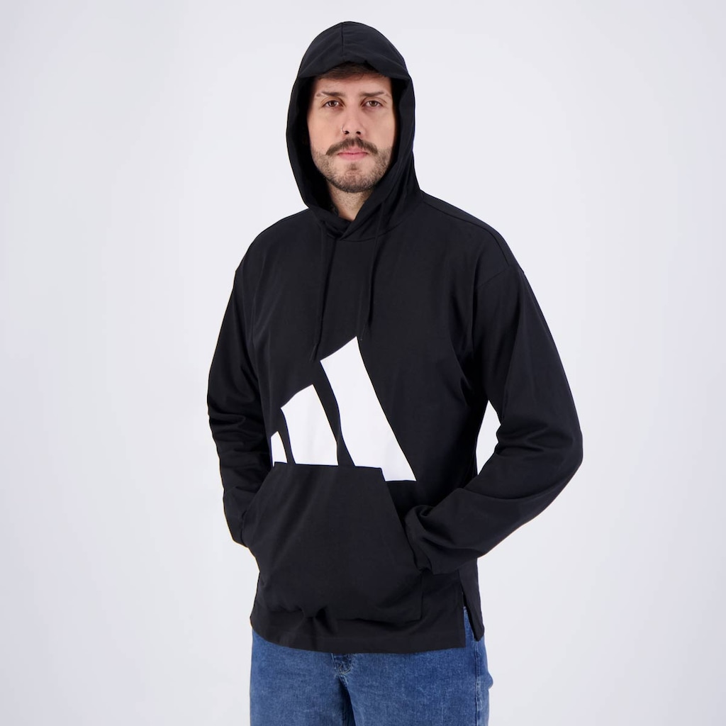 Imagem 3 do produto Moletom Adidas Big Logo com Capuz - Masculino