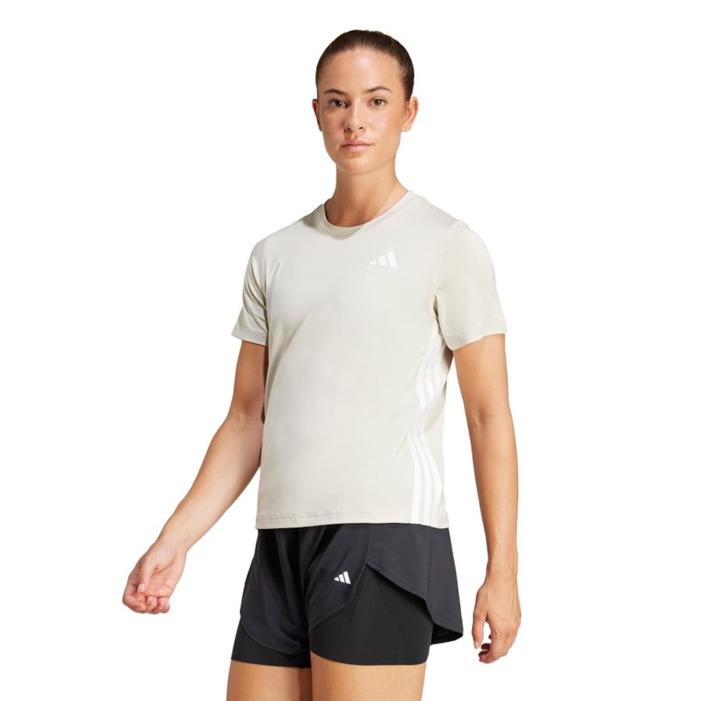Imagem 2 do produto Camiseta Treino adidas Essentials 3-Stripes - Feminina