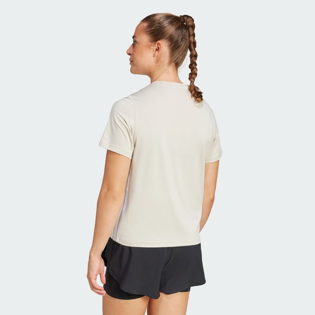Imagem 4 do produto Camiseta Treino adidas Essentials 3-Stripes - Feminina