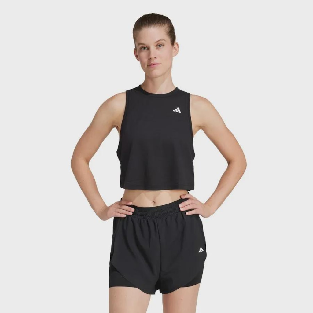 Imagem 2 do produto Camiseta Regata Treino adidas Boxy Essentials Workout - Feminina