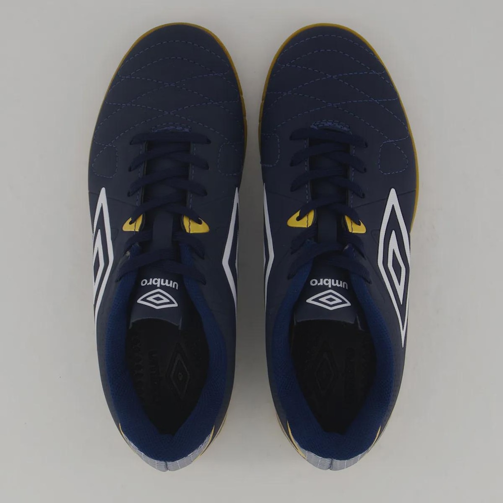 Imagem 4 do produto Chuteira Umbro Attak Eternal Futsal Marinho e Bran