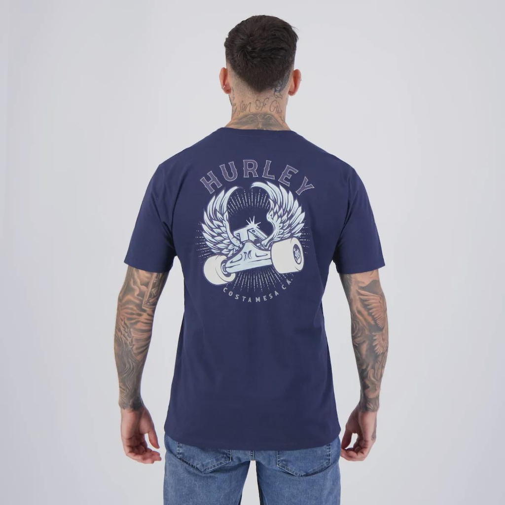 Imagem 4 do produto Camiseta Hurley Hard Wings - Masculina