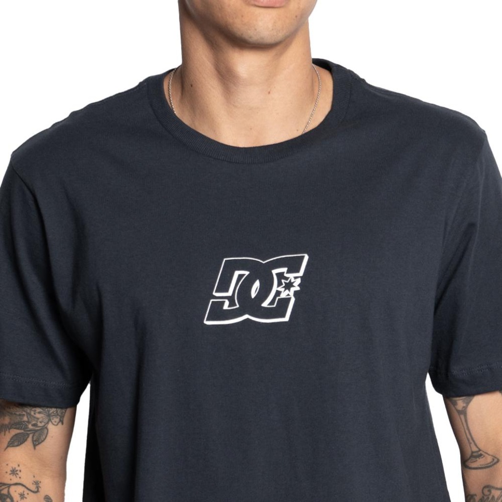 Imagem 3 do produto Camiseta DC Shoes Hampden SM25 Masculina Marinho