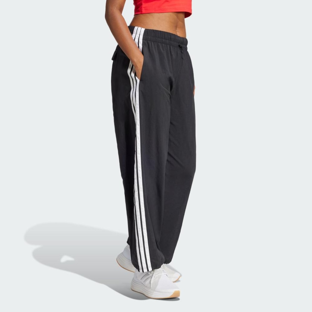 Imagem 4 do produto Calça Malha adidas Parachute Essentials Três Listras Lifestyle - Feminina