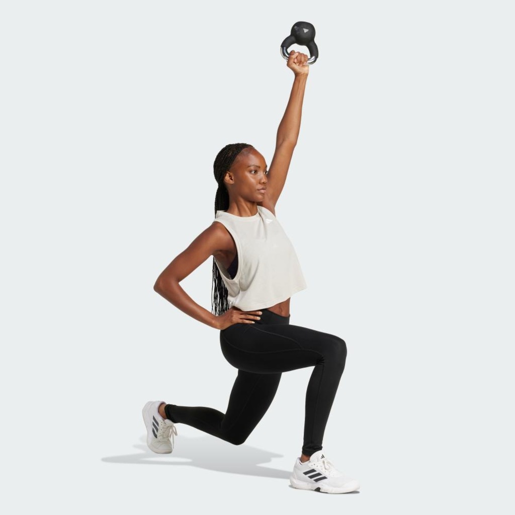 Imagem 4 do produto Camiseta Regata Treino adidas Boxy Essentials Workout - Feminina
