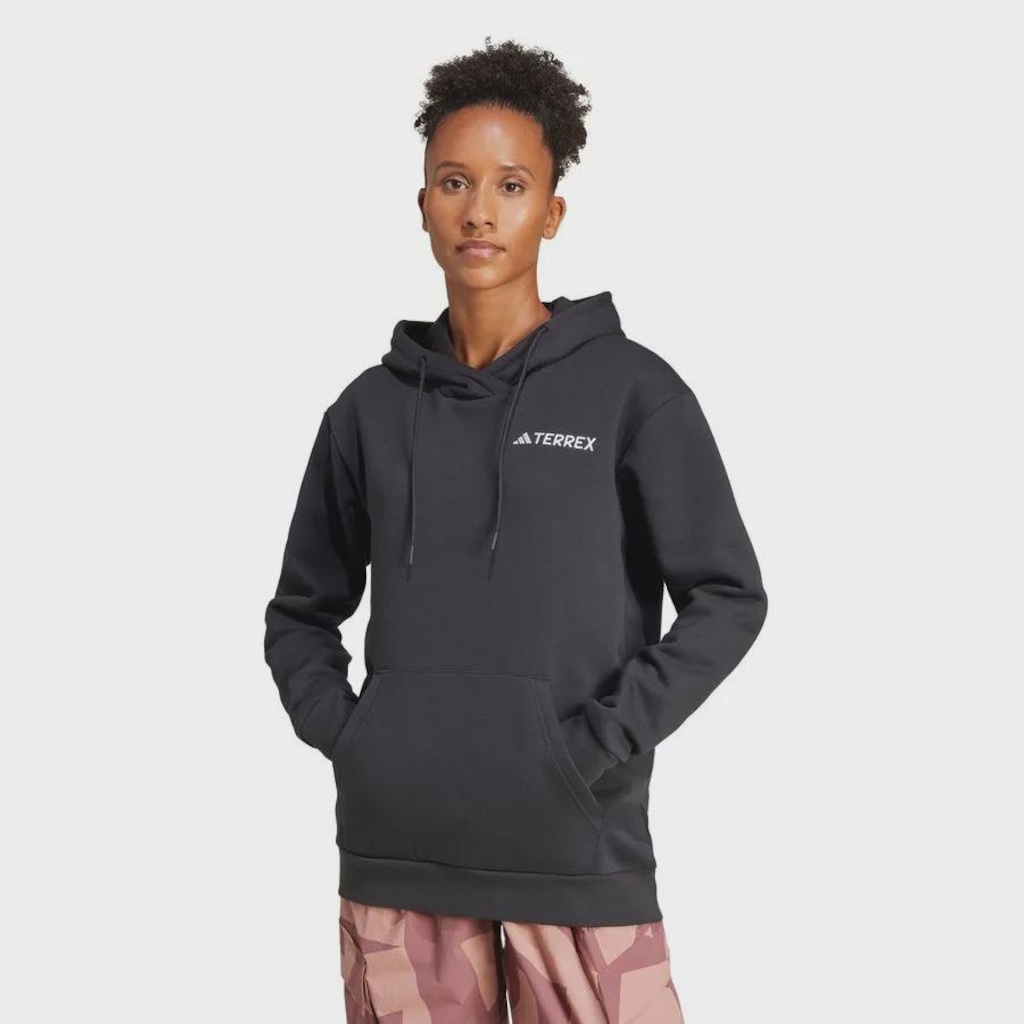 Imagem 2 do produto Blusão de Moletom Capuz adidas Terrex Multi Small Logo - Feminino