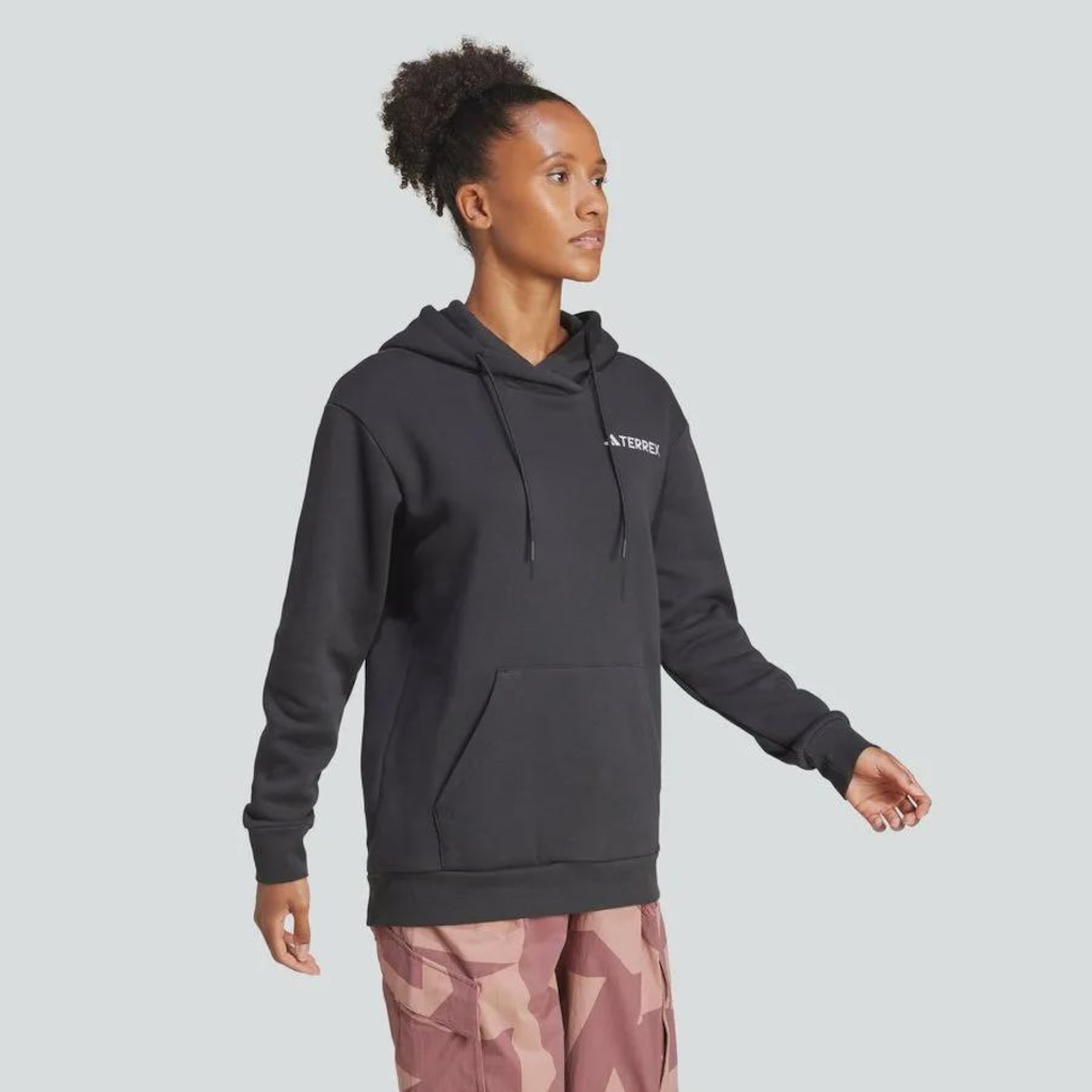 Imagem 5 do produto Blusão de Moletom Capuz adidas Terrex Multi Small Logo - Feminino