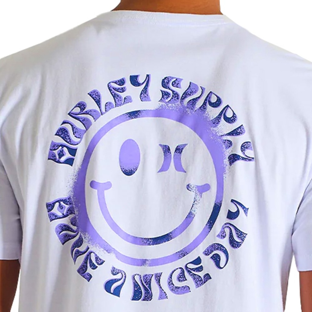 Imagem 4 do produto Camiseta Hurley Dirty Smile - Masculina