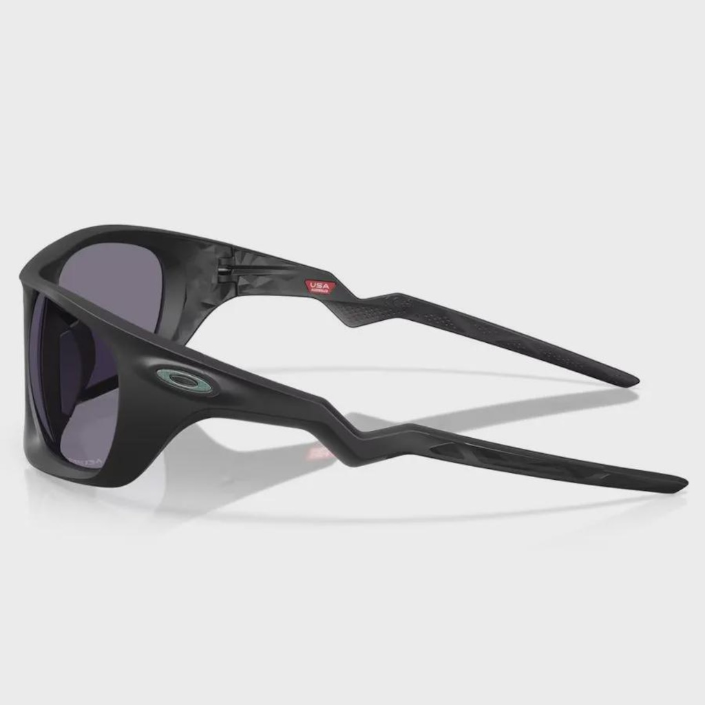 Imagem 4 do produto Óculos de Sol Unissex Oakley Lateralis Matte Black Ink Prizm Grey