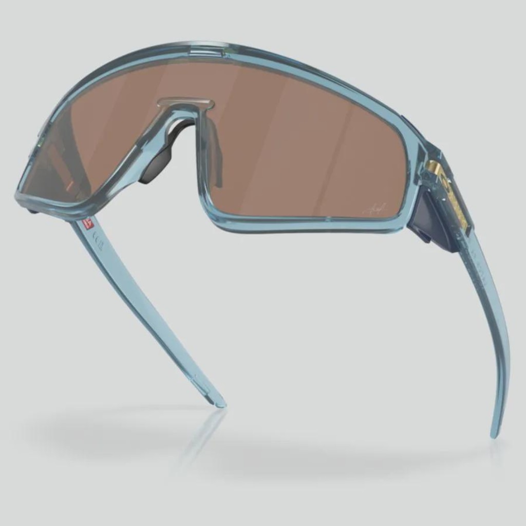 Imagem 2 do produto Óculos de Sol Unissex Oakley Latch Panel Trans Stonewash Prizm Tungsten