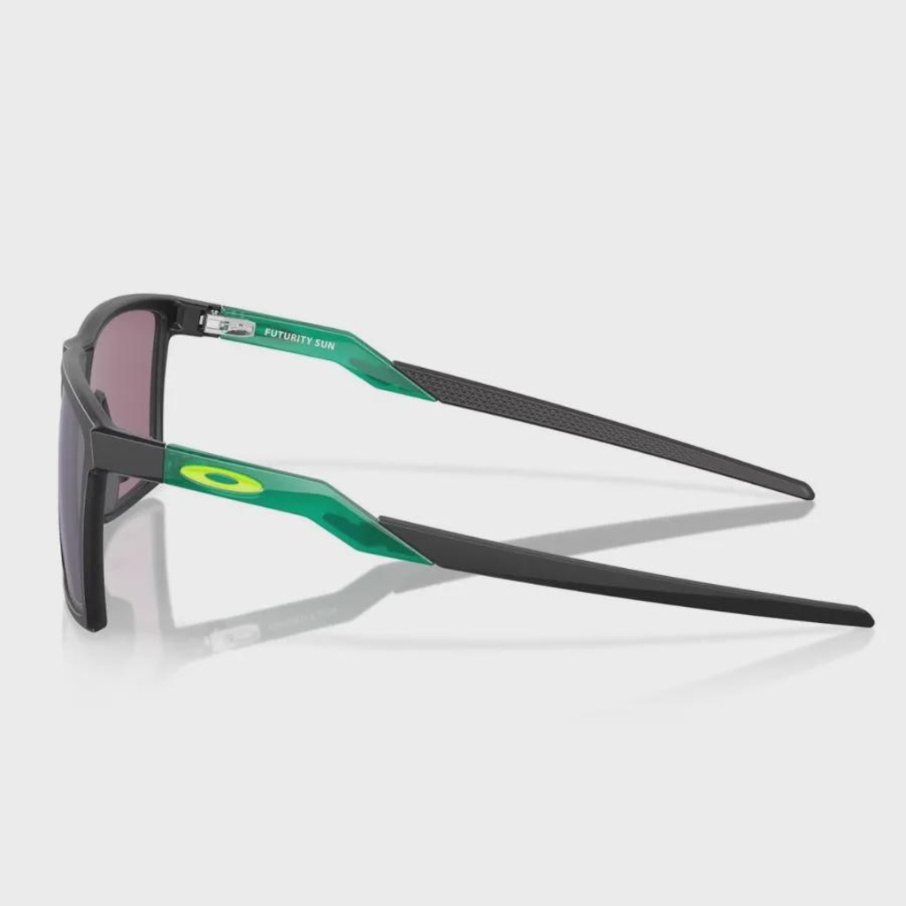 Imagem 4 do produto Óculos de Sol Unissex Oakley Futurity Sun Satin Black Prizm Jade