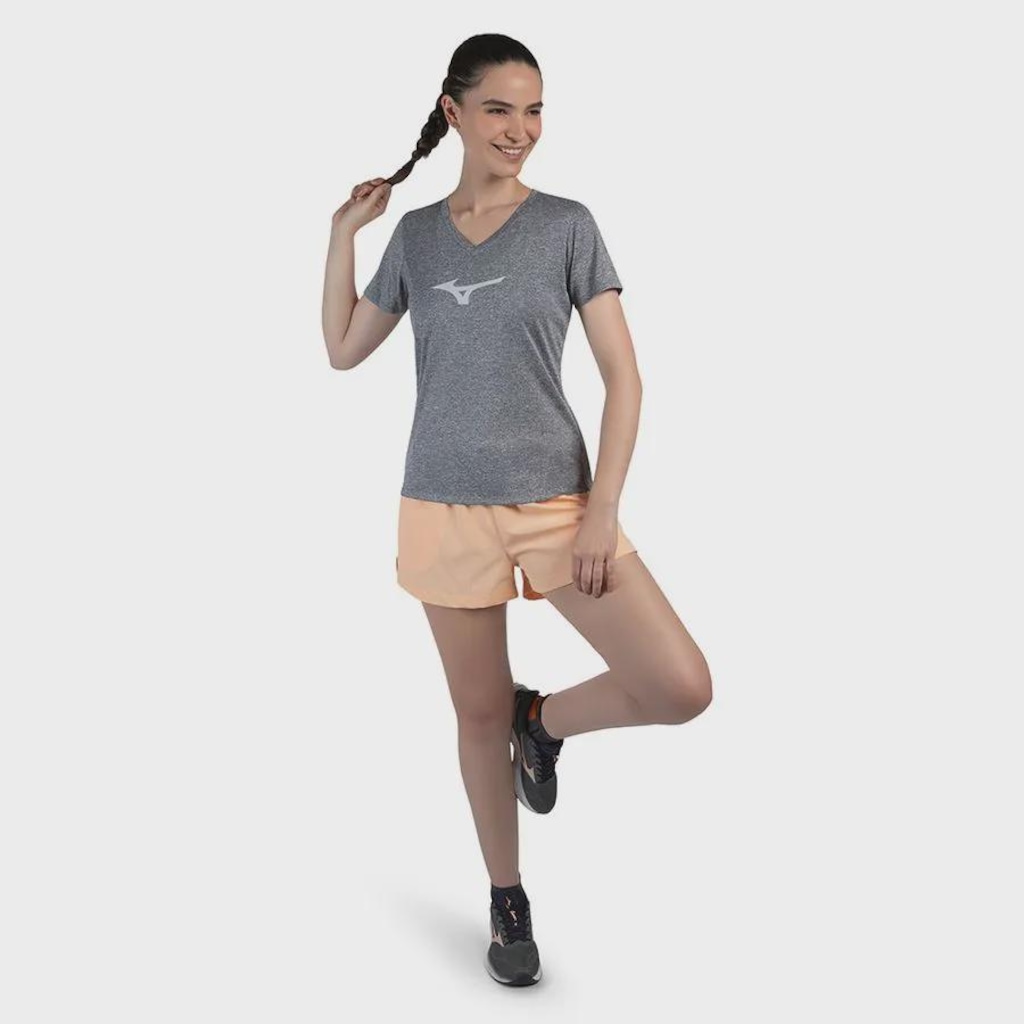 Imagem 3 do produto Camiseta Mizuno Big Logo Corrida - Feminina