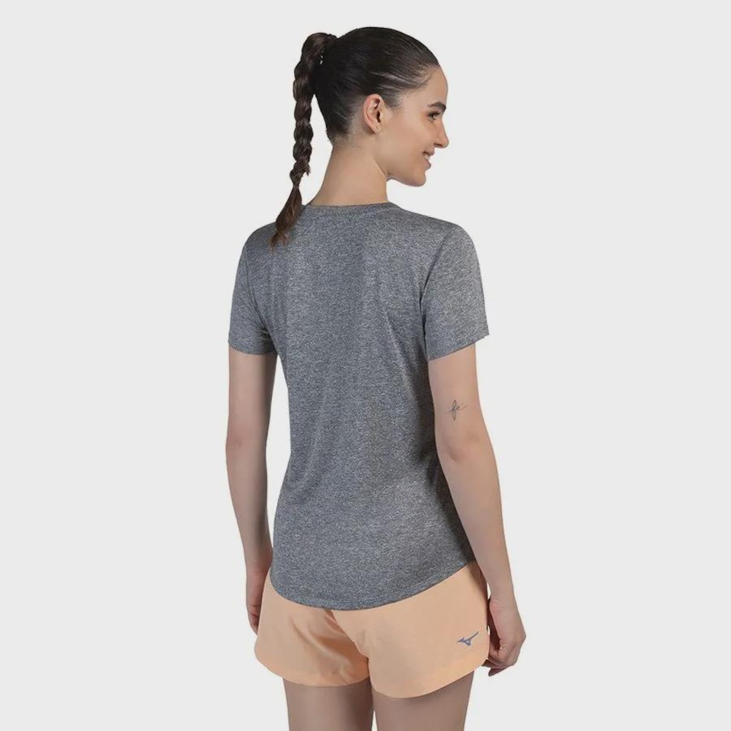 Imagem 4 do produto Camiseta Mizuno Big Logo Corrida - Feminina