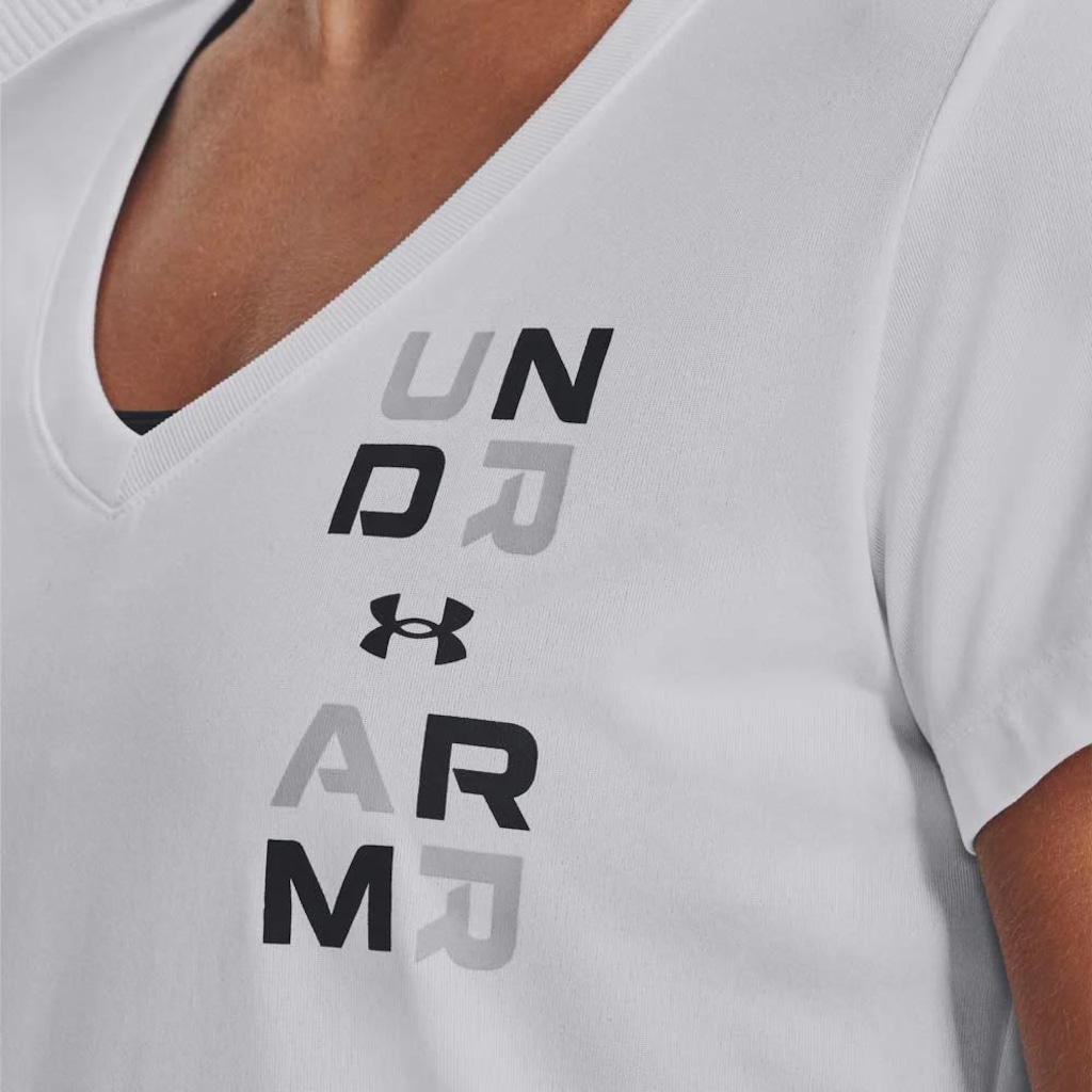 Imagem 3 do produto Camiseta Under Armour Tech Solid Graphic - Feminina