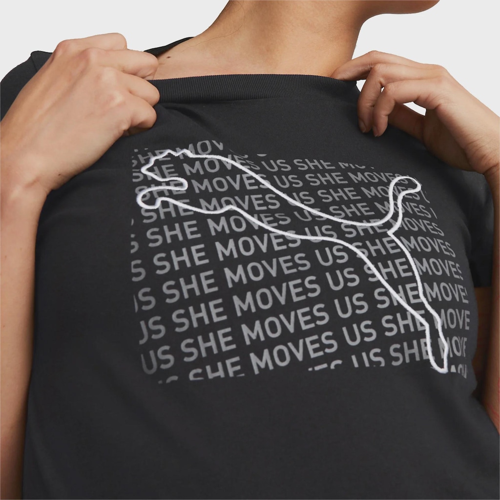 Imagem 3 do produto Camiseta Puma She Moves Us Graphic - Feminina