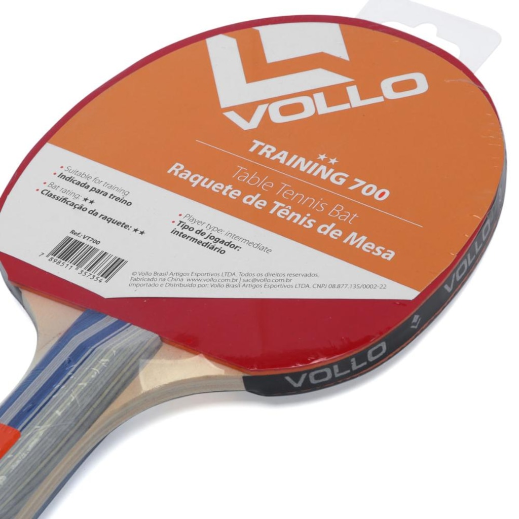 Imagem 2 do produto Raquete de Tênis de Mesa Vollo Trainning 700