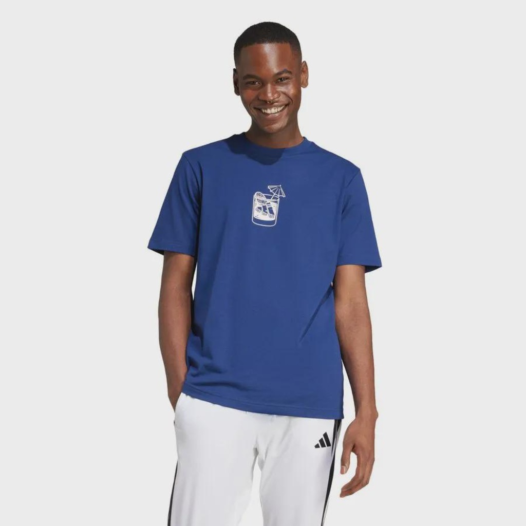 Imagem 2 do produto Camiseta adidas Lounge Drink Graphic - Masculina