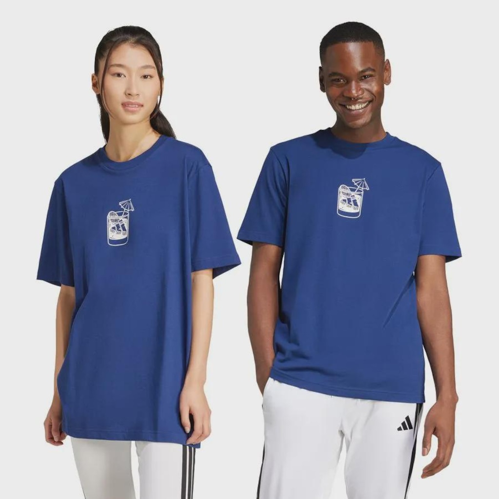 Imagem 3 do produto Camiseta adidas Lounge Drink Graphic - Masculina