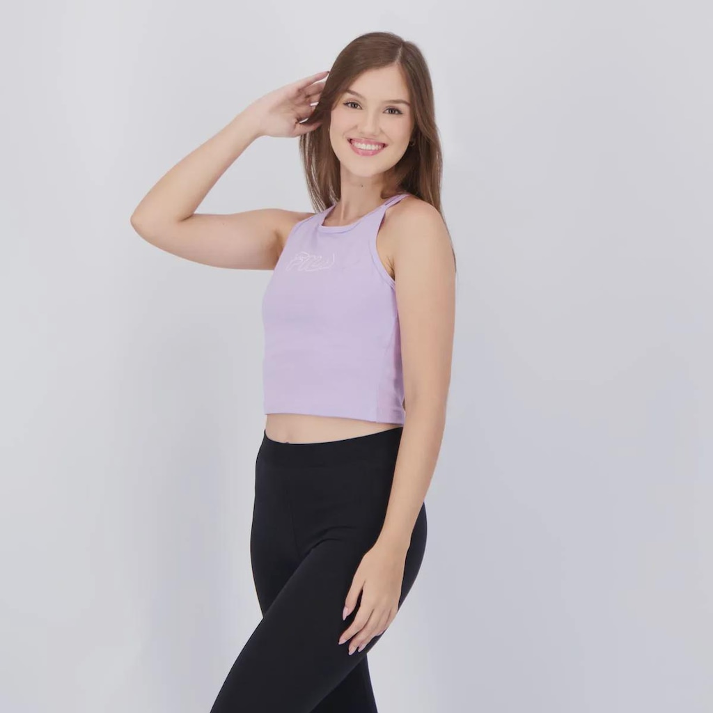 Imagem 3 do produto Cropped Regata Fila Basic - Feminino