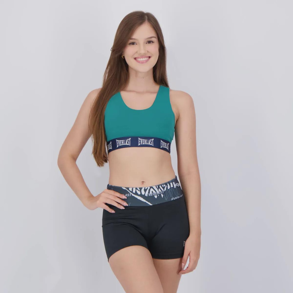 Imagem 1 do produto Conjunto Everlast Shorts e Top Basic Iv - Feminino