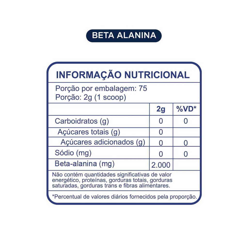 Imagem 4 do produto Beta-alanina Dobro 150g
