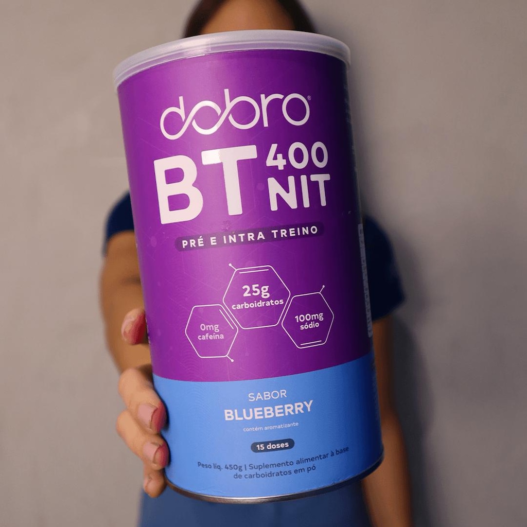Imagem 2 do produto Bt 400 Dobro Nitrato Sabor Blueberry - 450g