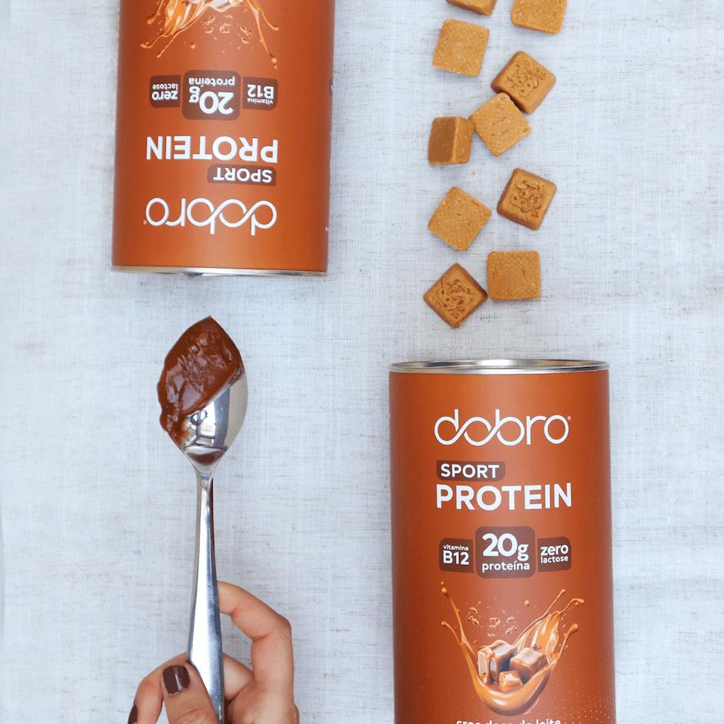 Imagem 2 do produto Sport Protein Dobro Croc Doce De Leite - 450g