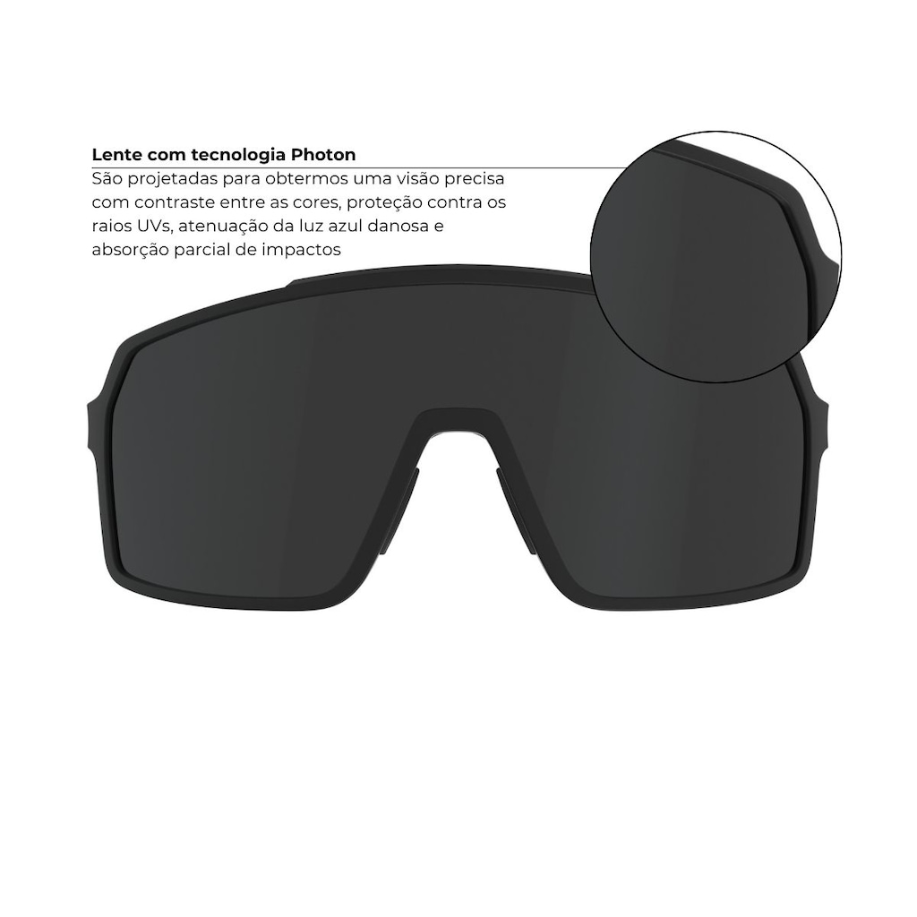 Imagem 2 do produto Óculos de Sol HB Grinder Matte Black - Unisses