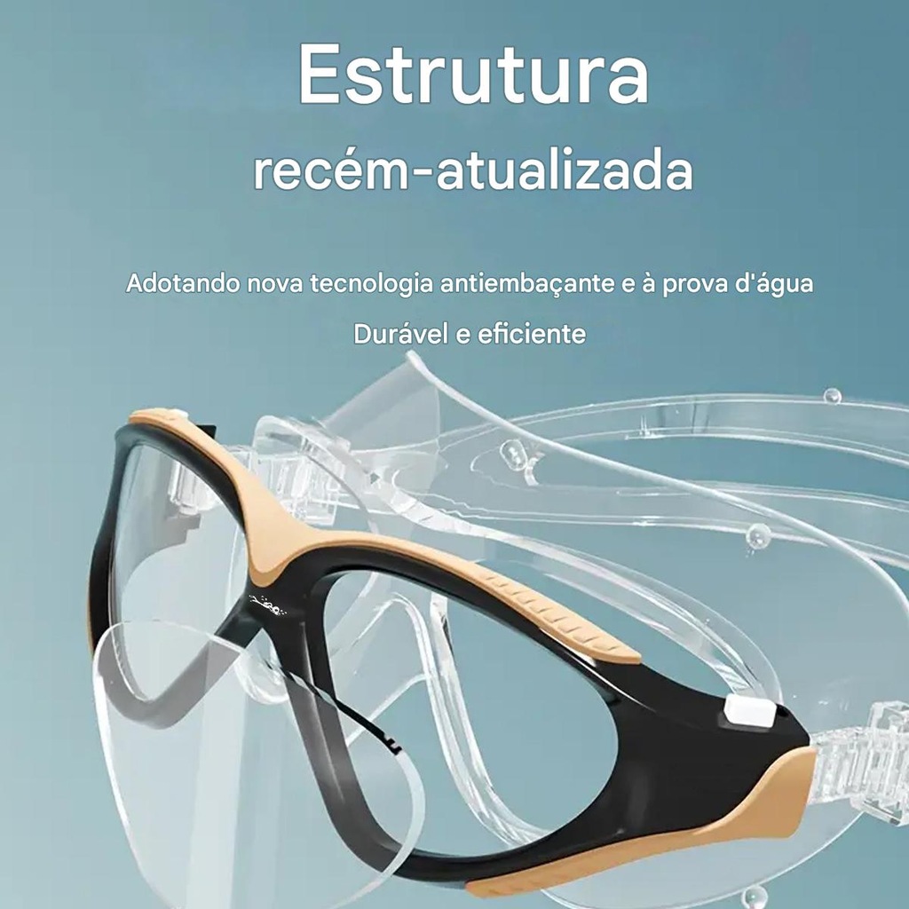 Imagem 5 do produto Máscara de Natação Gold Sports Vulcan Confort 11.0 High Definition - Adulto