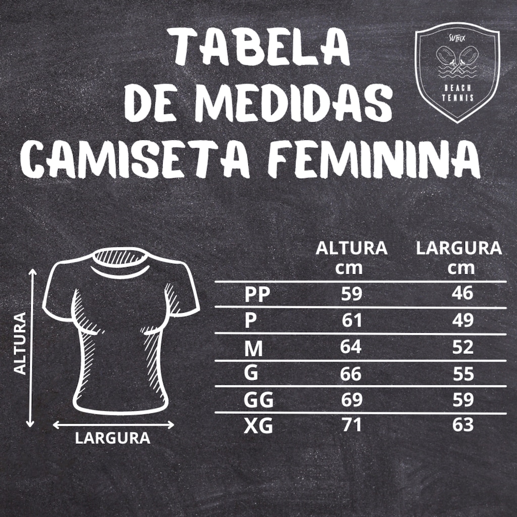 Imagem 3 do produto Camiseta Dry Fit Beach Tennis com Proteção Uv50 Cen - Feminina