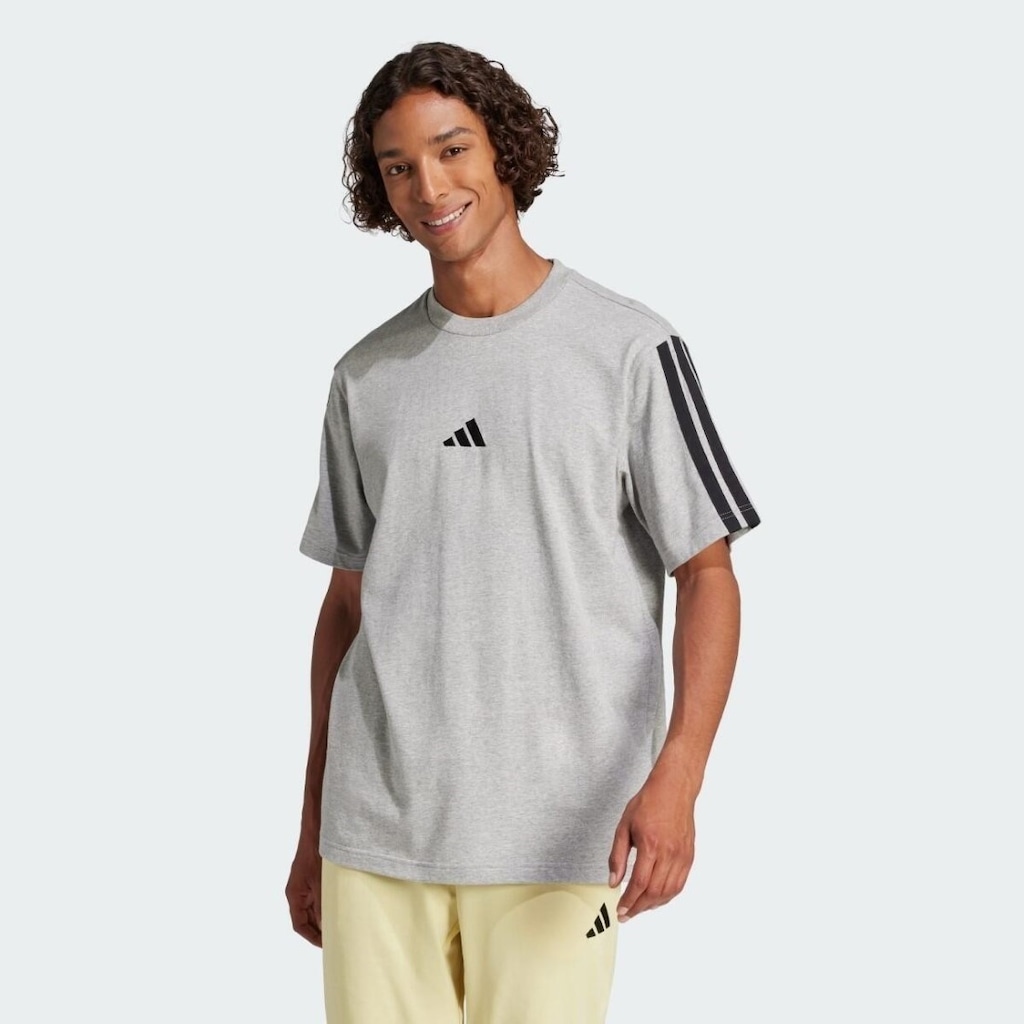 Imagem 2 do produto Camiseta adidas 3 Listras - Masculina