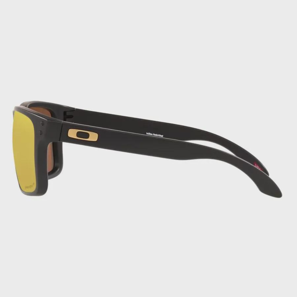 Imagem 3 do produto Óculos de Sol Unissex Oakley Holbrook XL Matte Black Prizm 24k Polarized