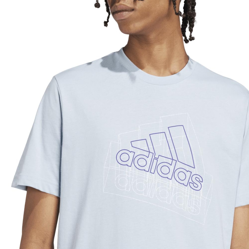 Imagem 3 do produto Camiseta adidas Tech Badge - Masculina