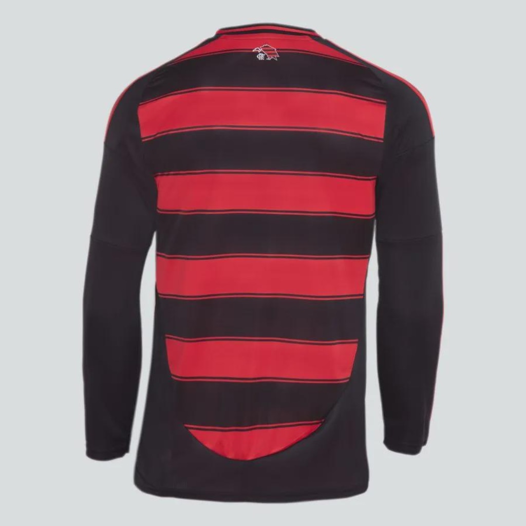 Imagem 3 do produto Camisa I Flamengo Manga Longa 25/26 adidas - Masculina