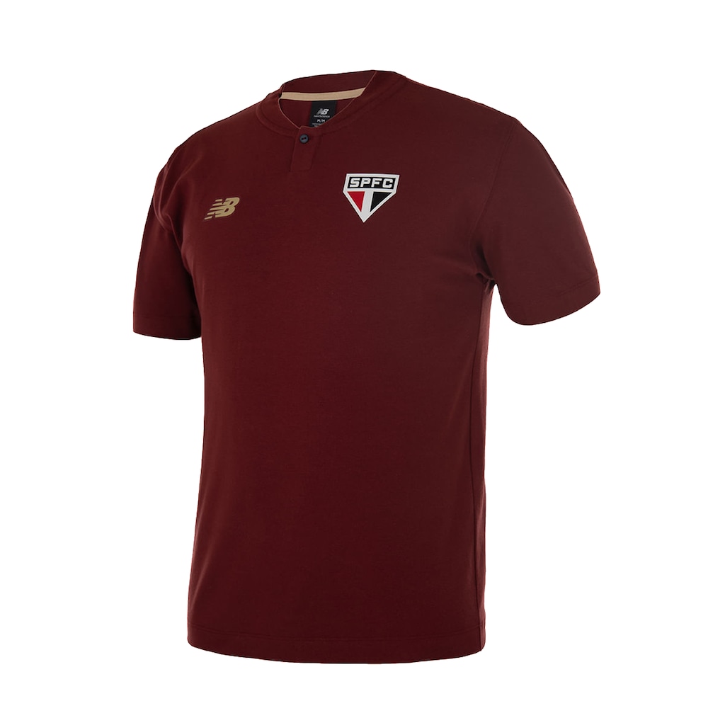 Imagem 2 do produto Camisa Polo Viagem do São Paulo Spfc 2025 New Balance - Masculina